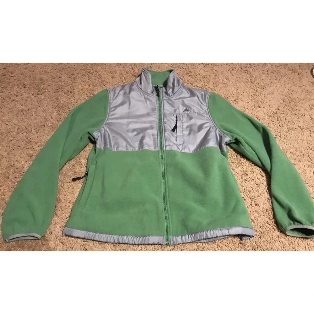 Snozu Fleece Green Jacket Size XL 18 Girls‎